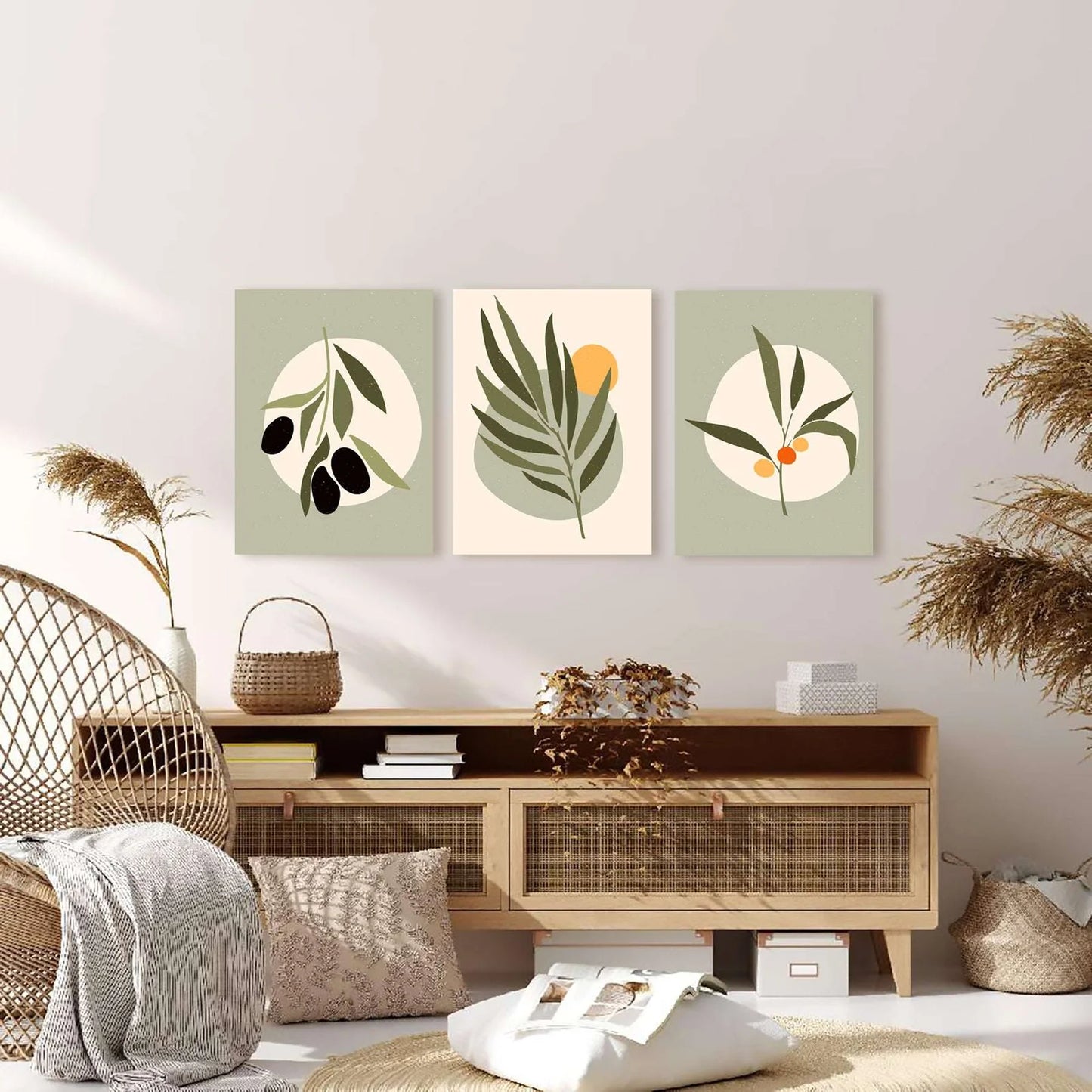 Contemporary Botanical Canvas | ART-025