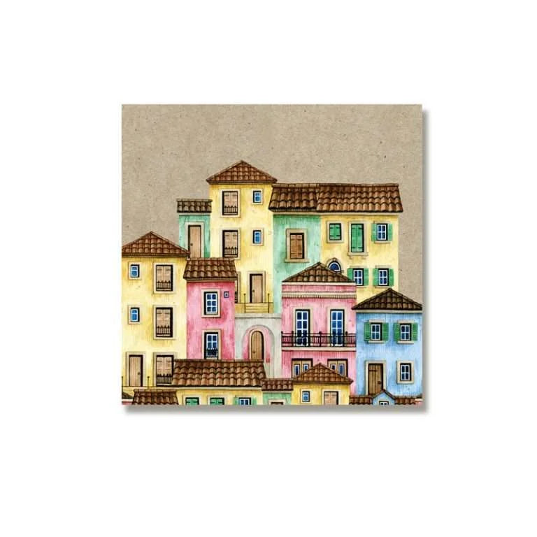 Colorful Street Canvas | ART-024