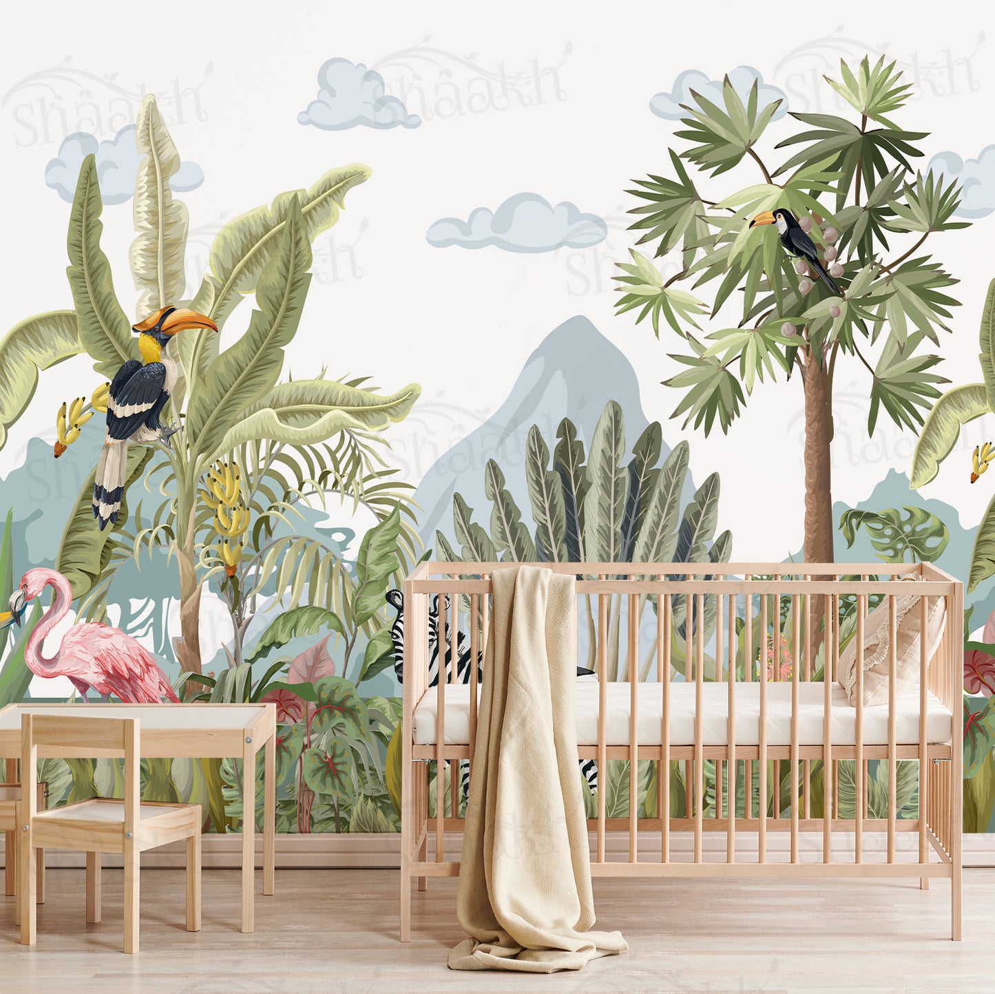 Jungle Safari Wallpaper | WP 080
