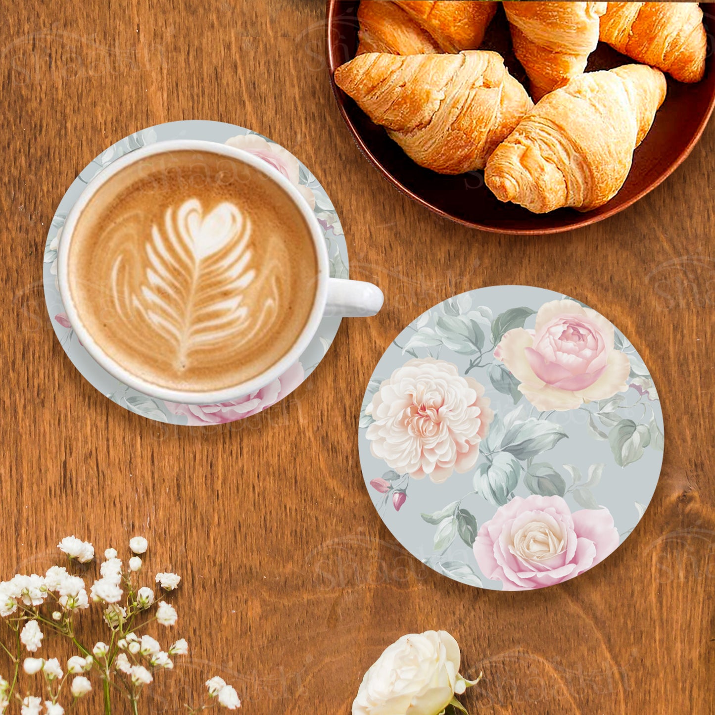 Blooming Roses Coasters | CT 1099