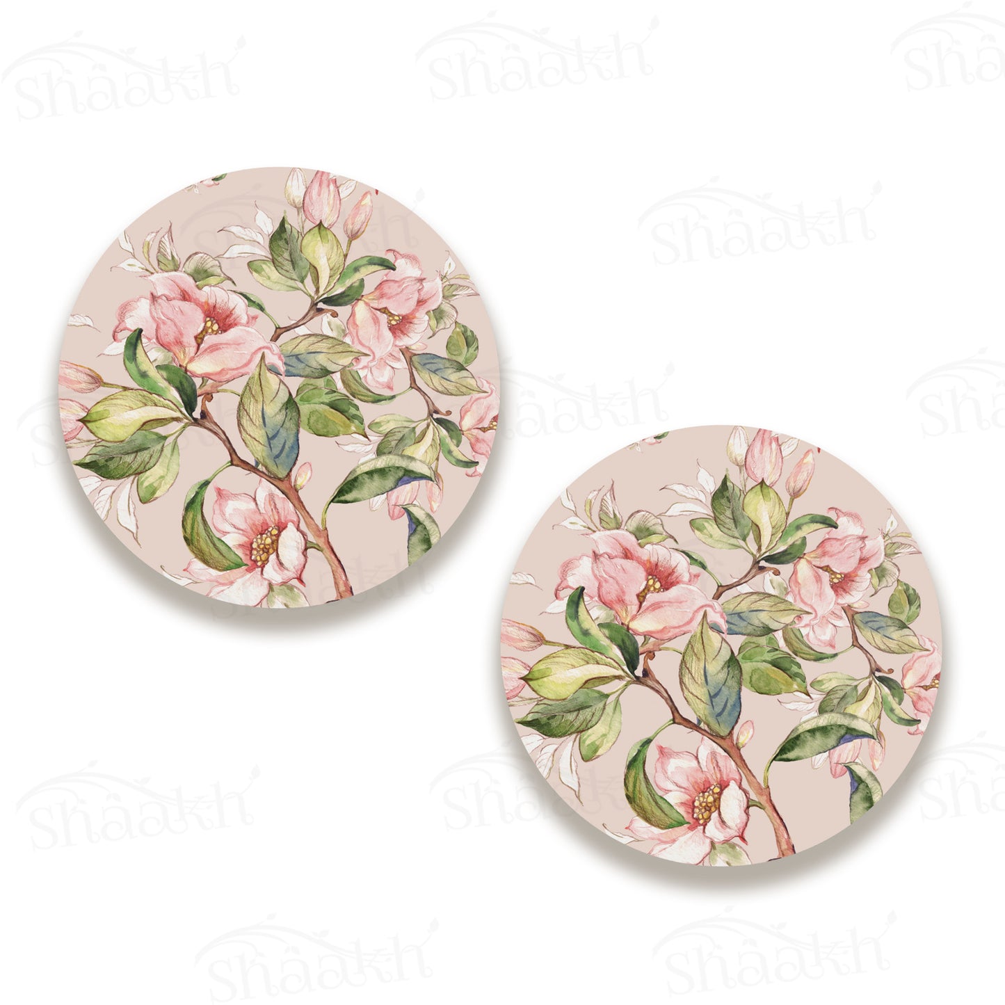 Branches Laden With Spring Flowers Coasters | CT 1102