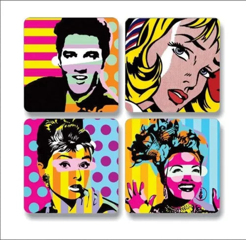 “Retro Pop” Coasters CT 1001