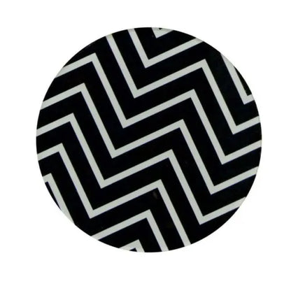 “Black & White Chevron” Coasters CT 1019