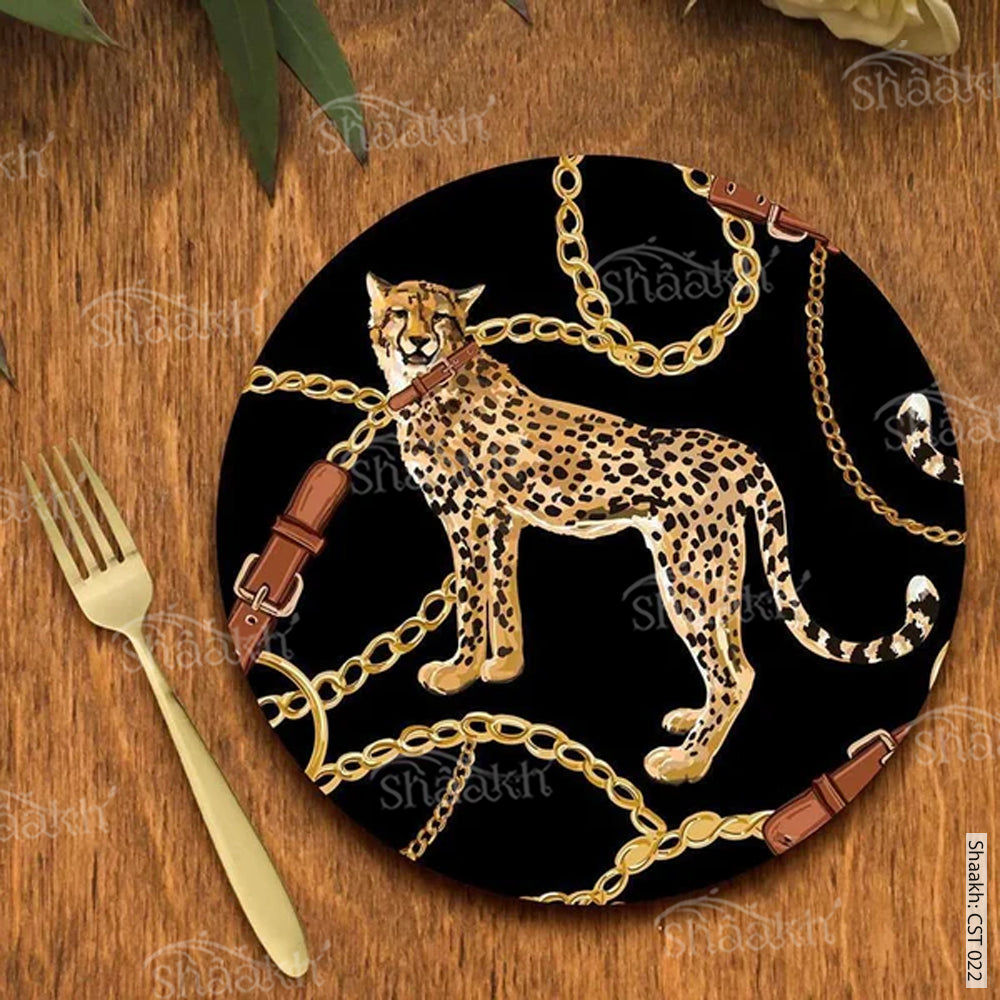 The Royal Leopard Trivets | CST 022 (set of 2)