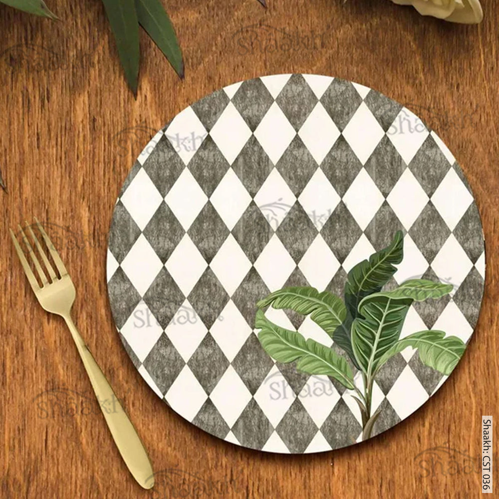 A Lone Palm Trivets CST 036 (set of 2)