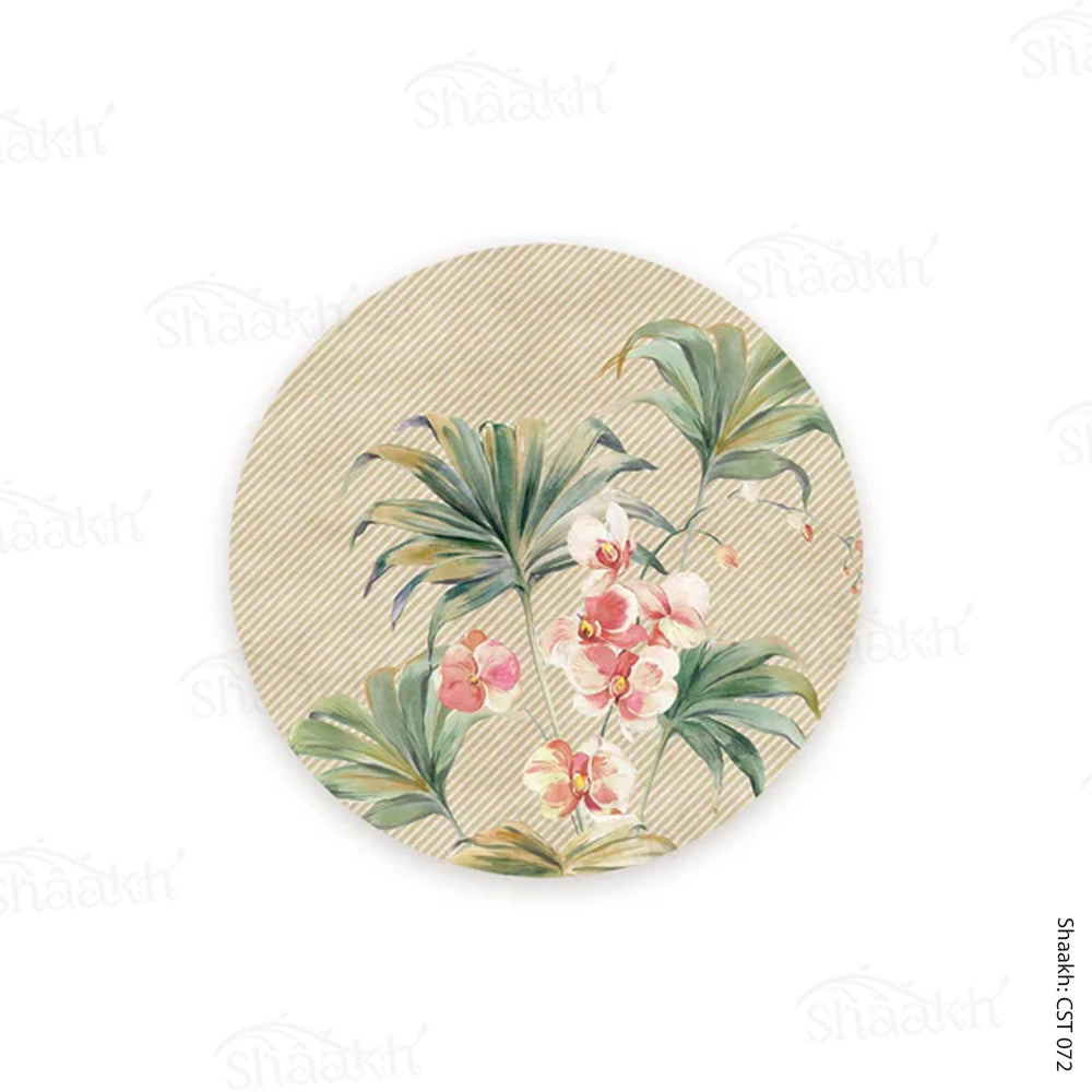 “Pastel Orchids” Trivets | CST 072 (set of 2)