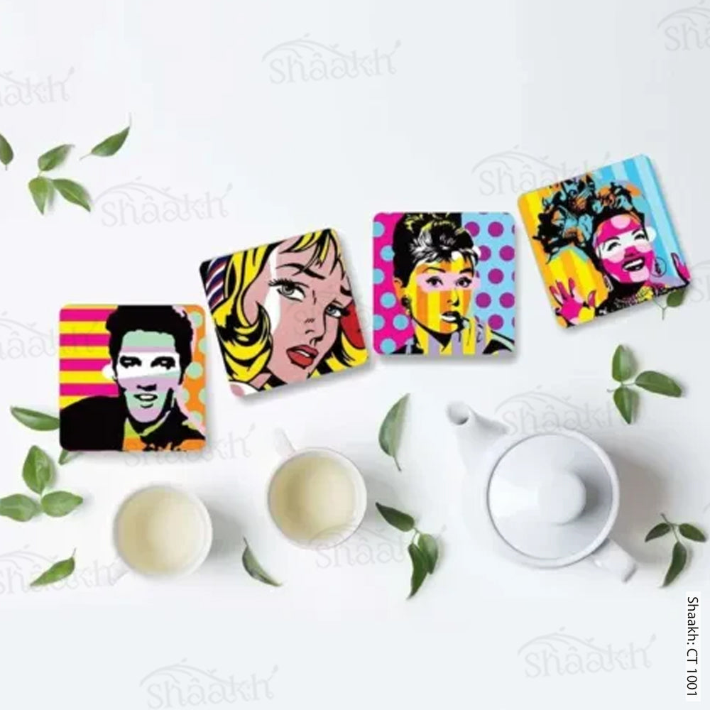 Retro Pop Coasters | CT 1001