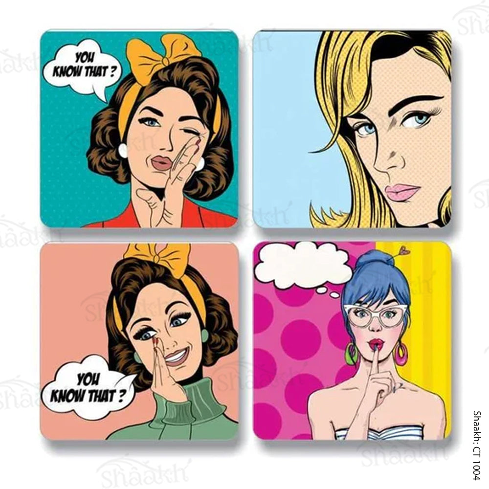 Pop Art Coasters | CT 1004