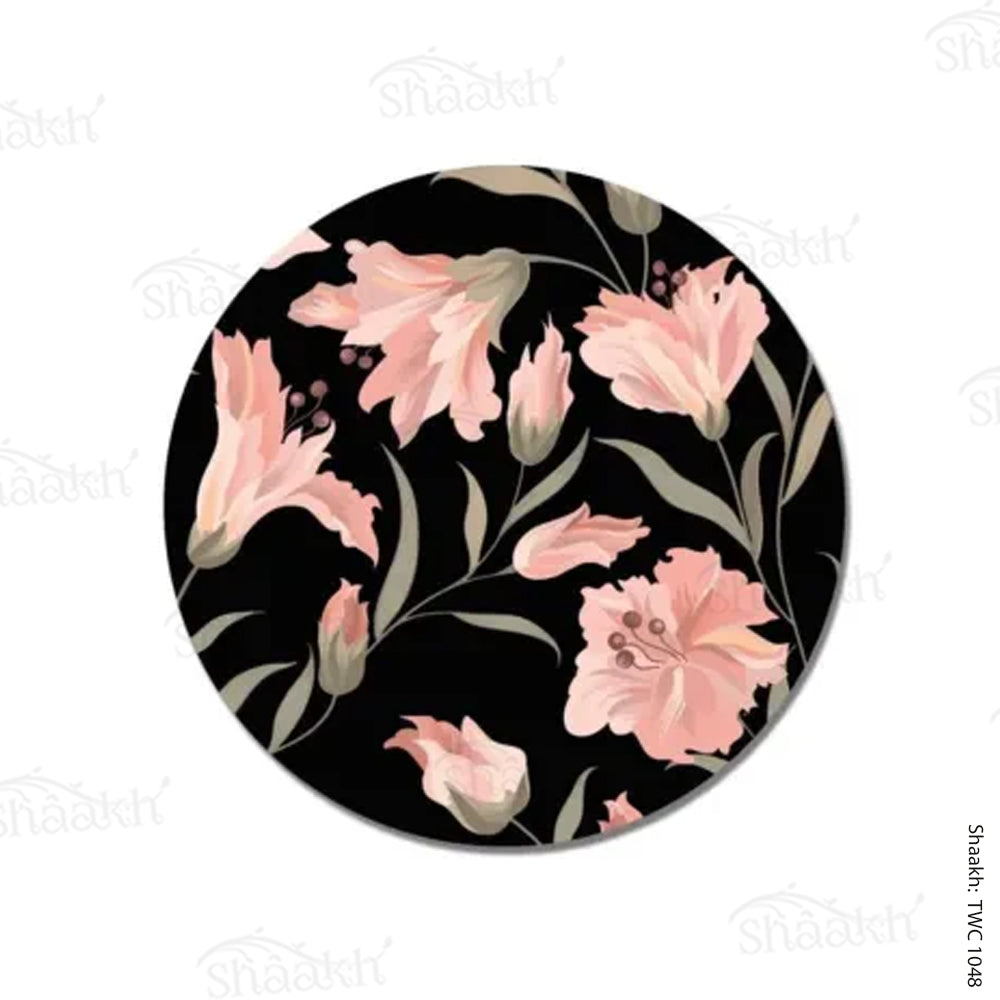 Peach Flowers Coasters | CT 1048