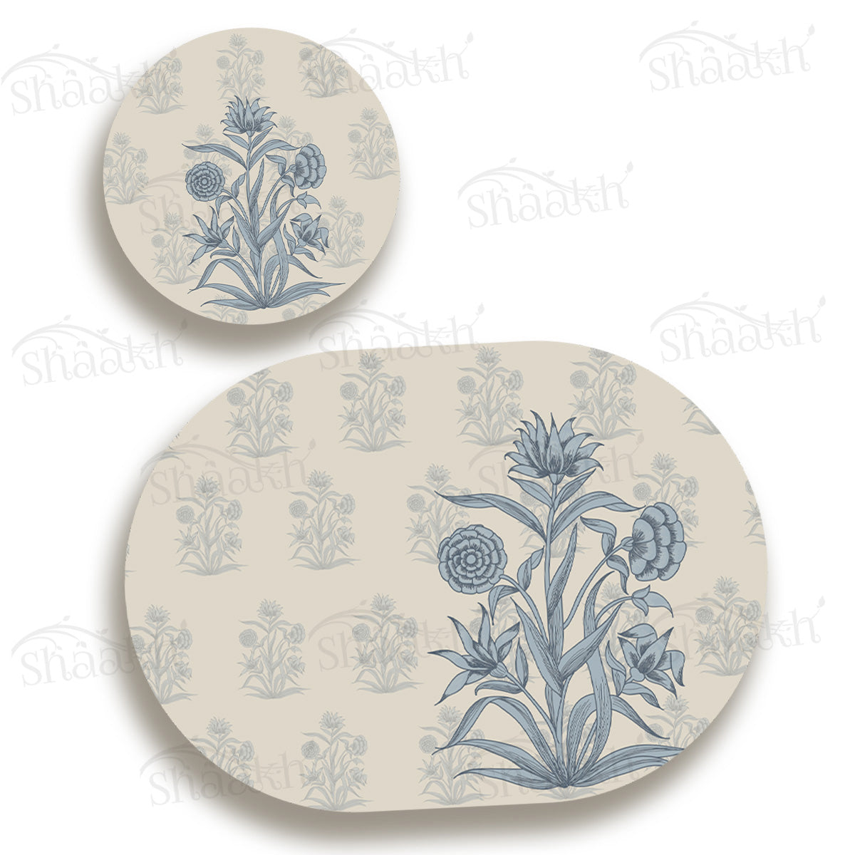 Firdaus Coordinated Set | TWC 085 (8 Mats, 4 Trivets)