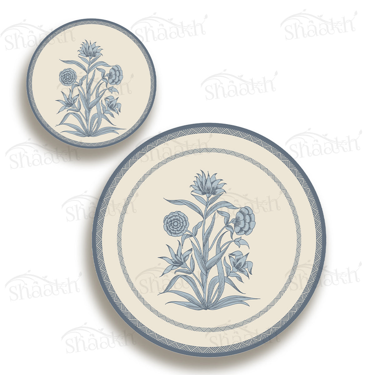 Firdaus Coordinated Set | TWC 085 (8 Mats, 4 Trivets)