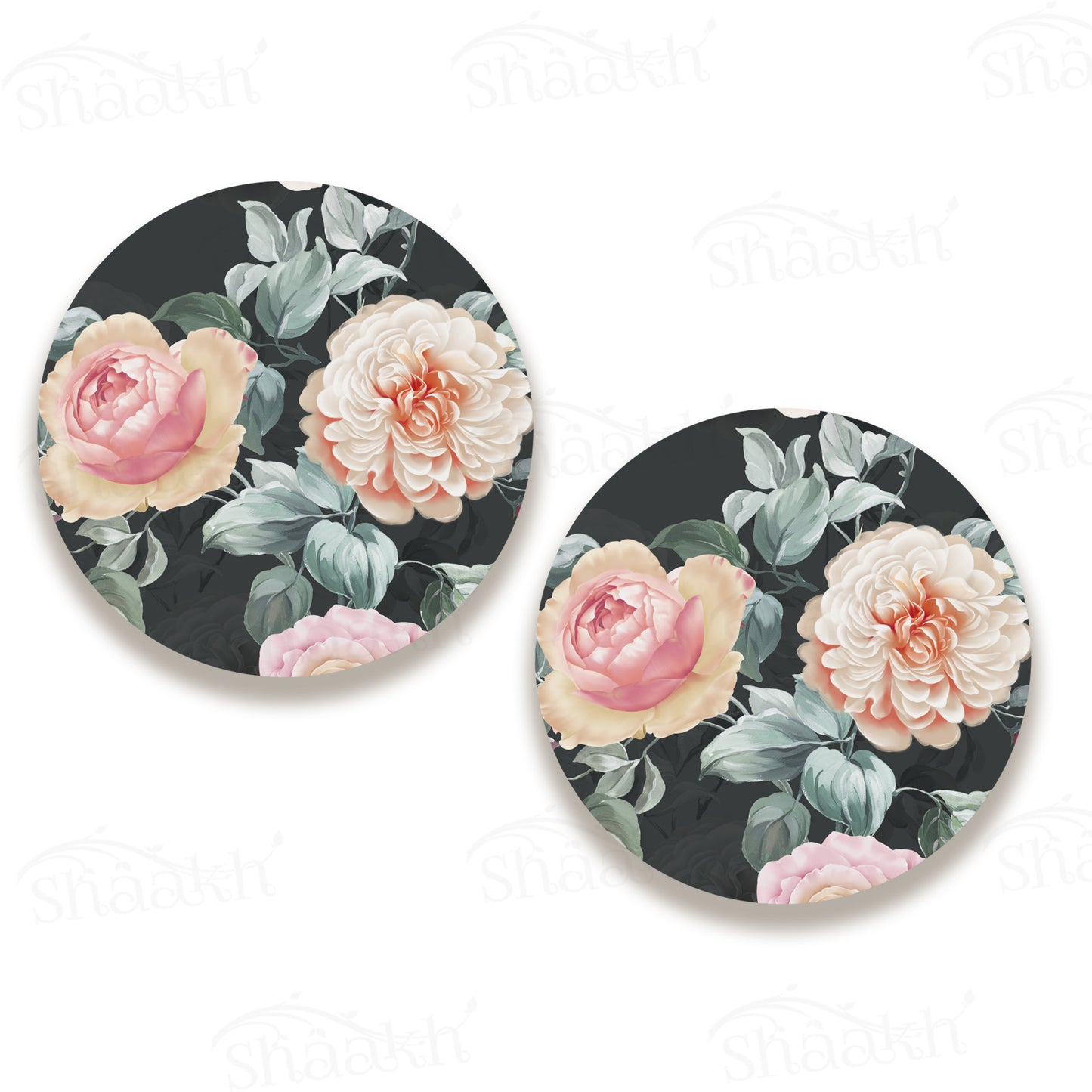 Gorgeous Watercolour Roses in Full Bloom Coasters | CT 1109