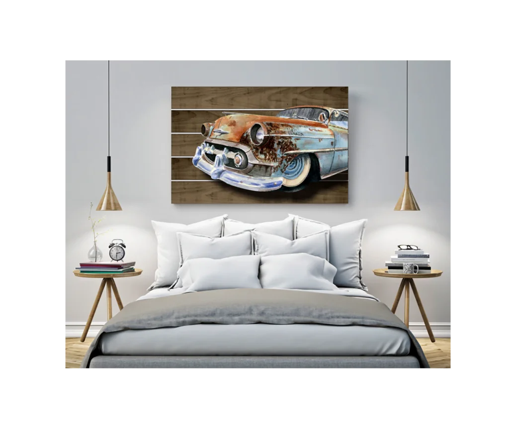 Metal Wood Wall Art MWA-001