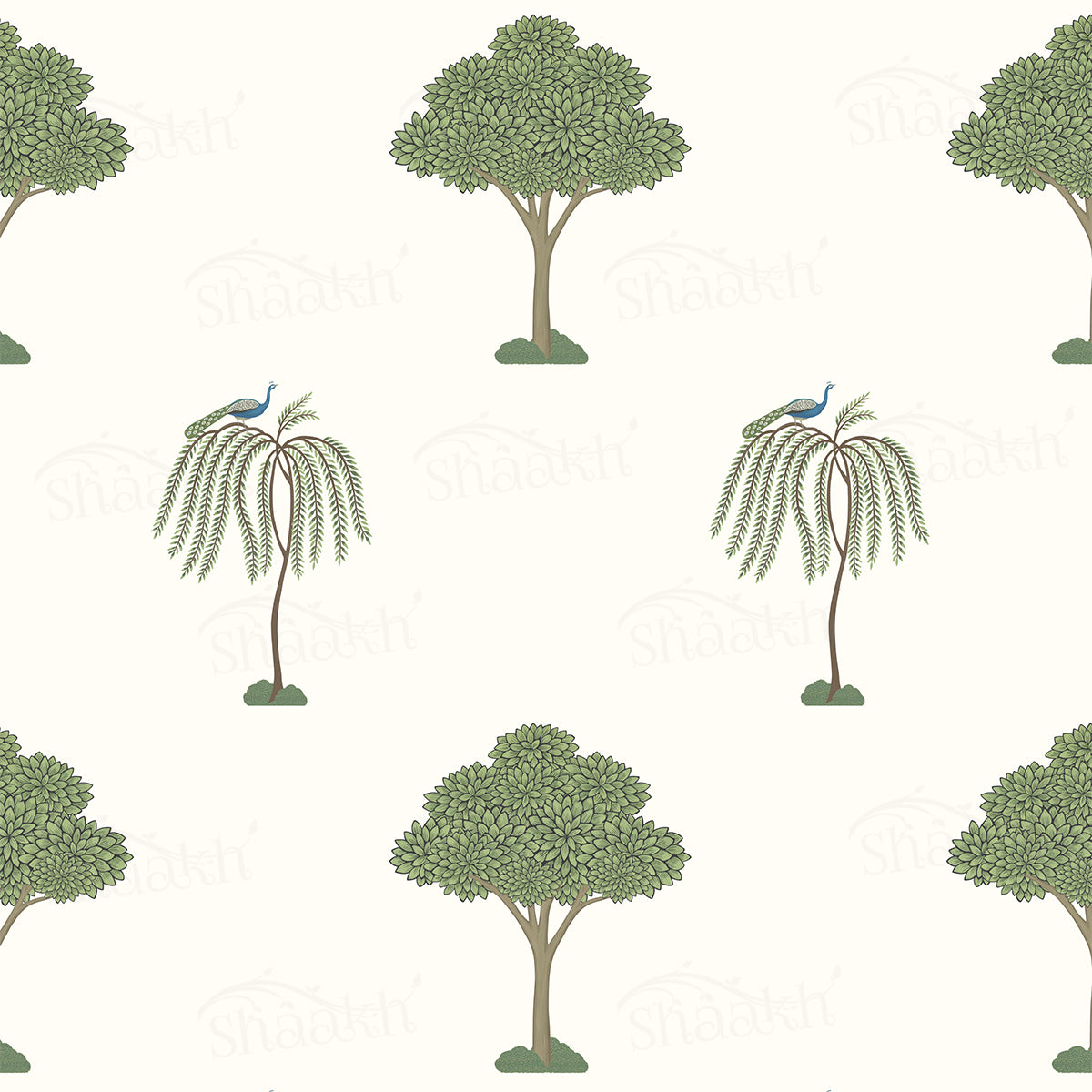 Mughal Bagh Wallpaper | WP 155