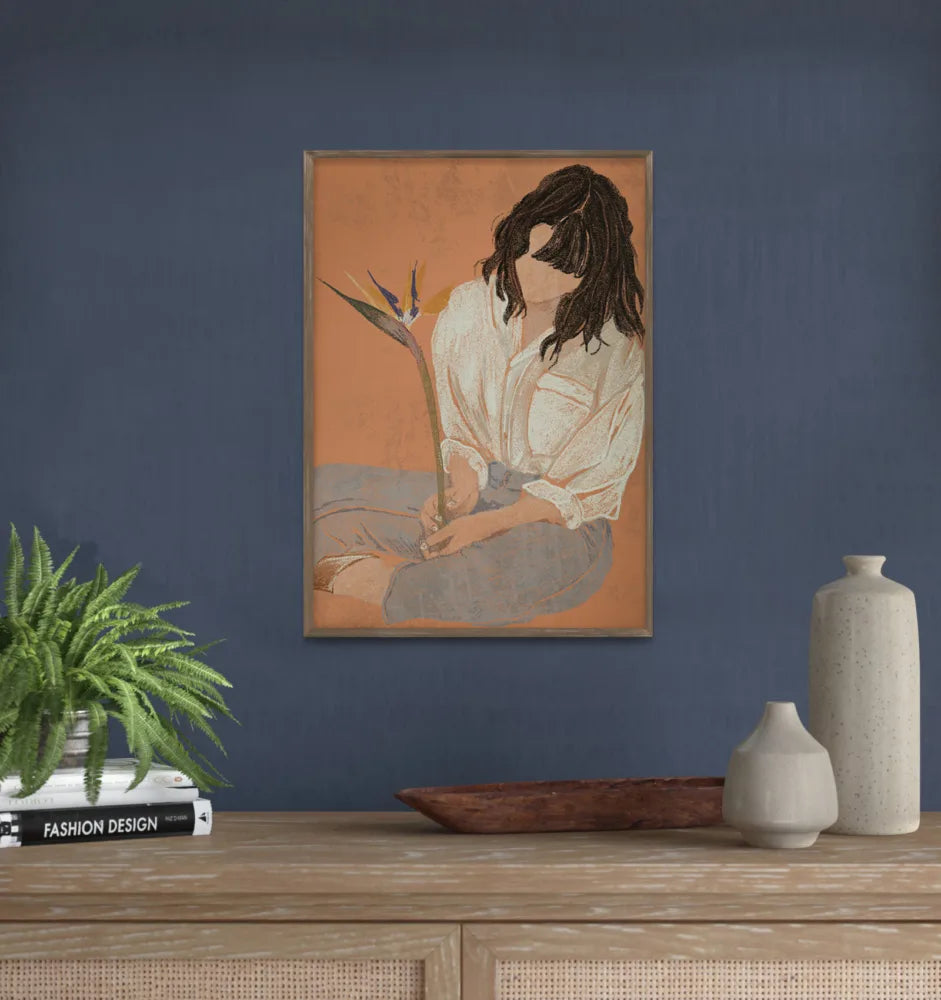 Serenity in Bloom Canvas | ART-097