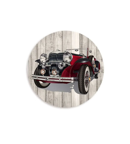 Vintage car Wall Plate -Red | RWA 010