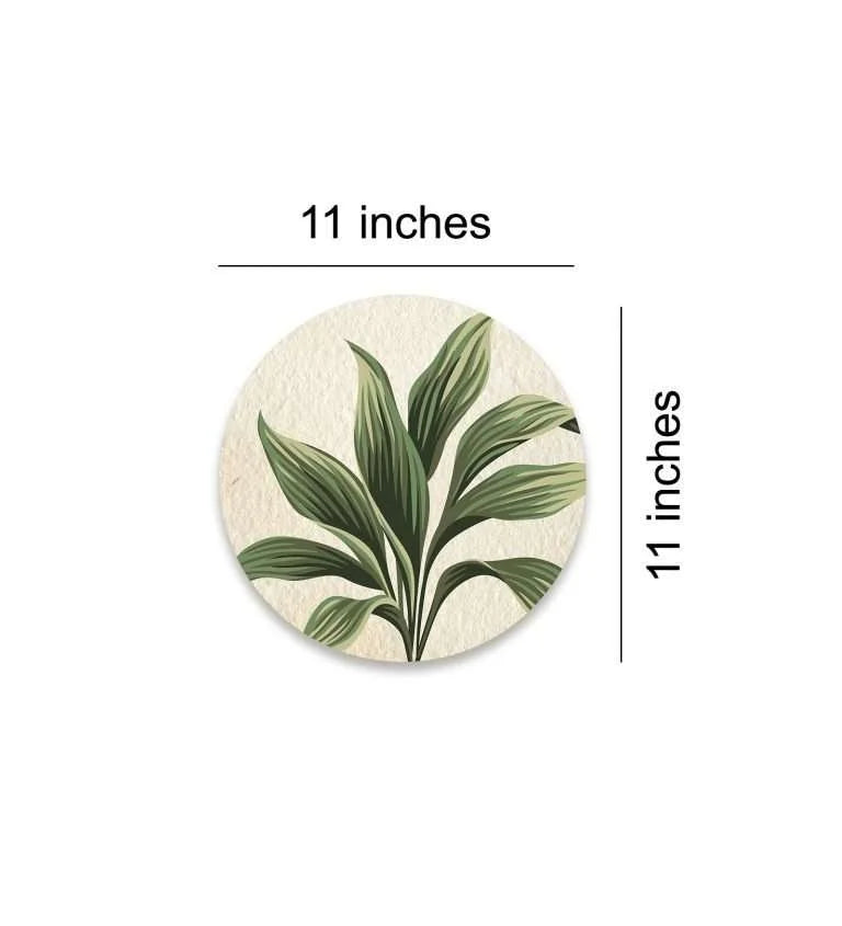 Aglaonema Plant wall Plate | RWA 029