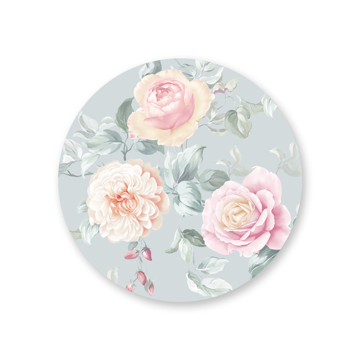 Blooming Roses (Soft Blue) | TM 102