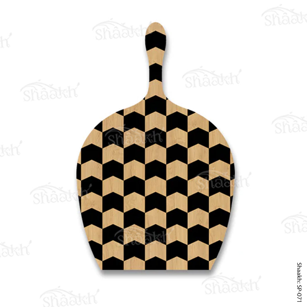 Geometric pattern platter | SP-071