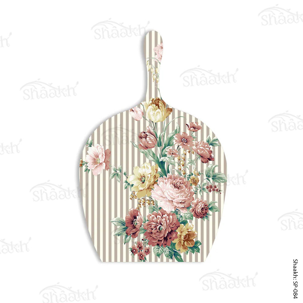 Striped Floral platter | SP-084