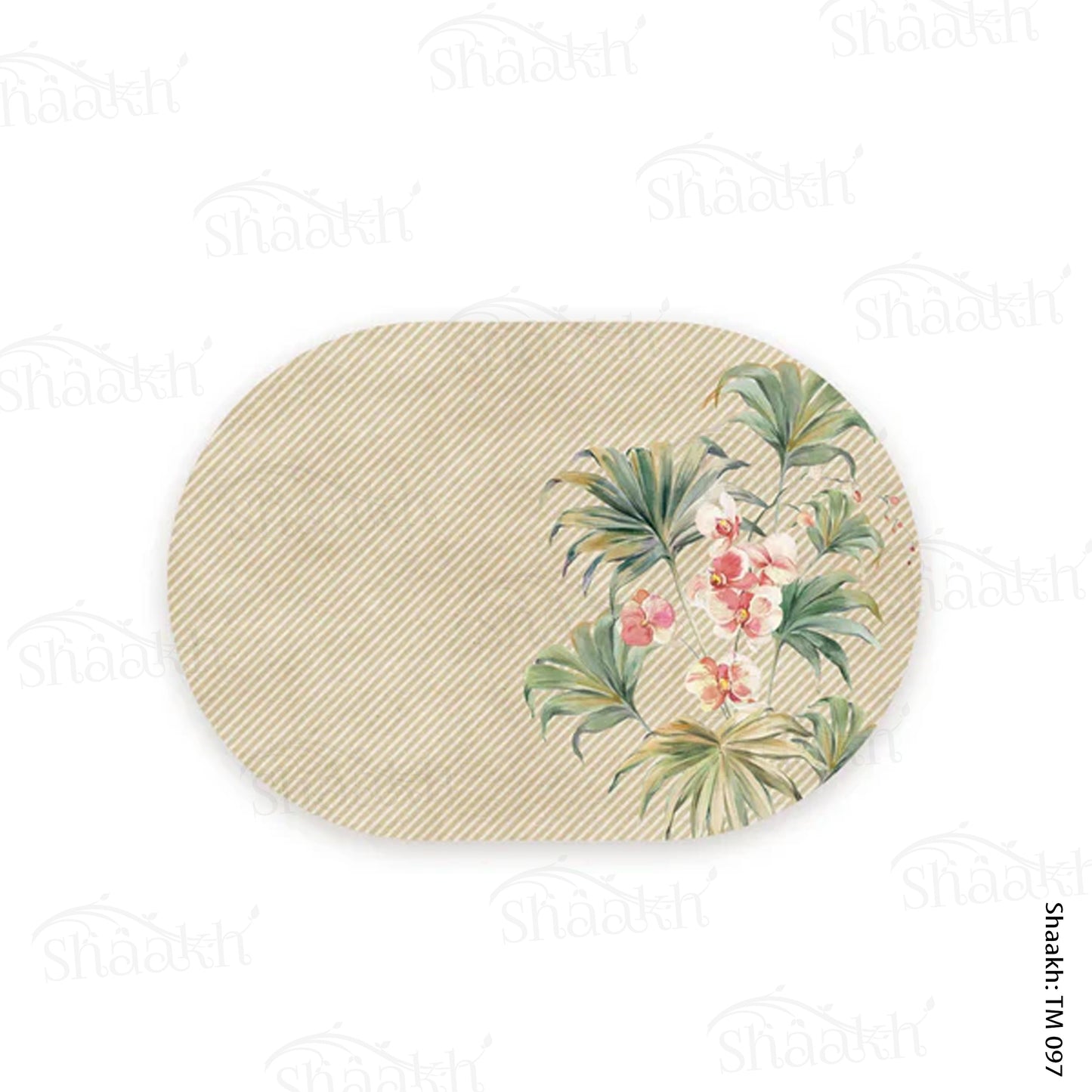 “Pastel Orchids” Tablemats | TM 097 (set of 2)