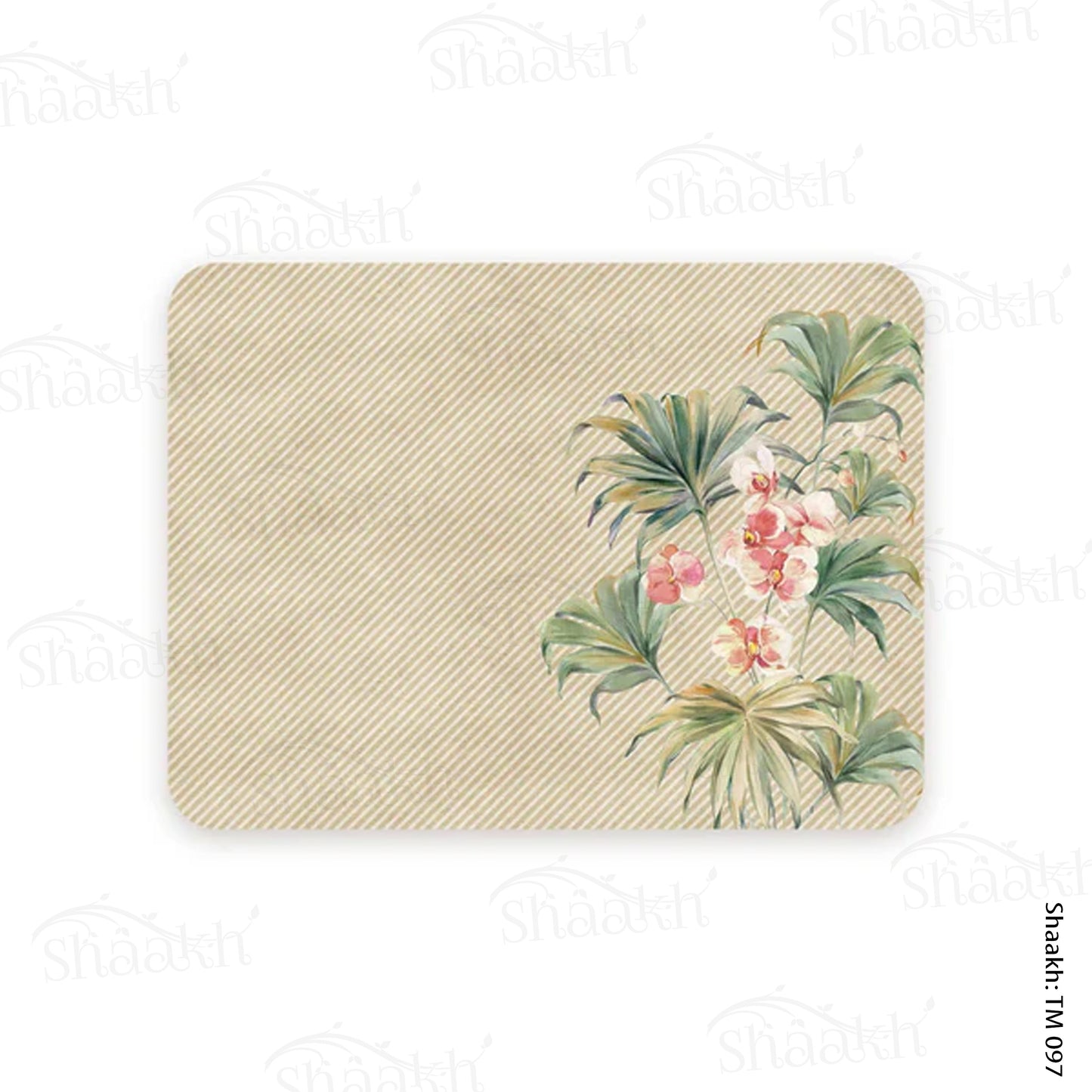 “Pastel Orchids” Tablemats | TM 097 (set of 2)