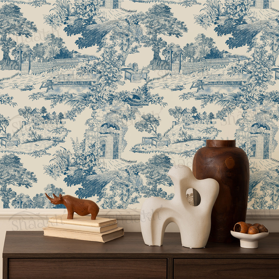 "Colonial Tapestry" Wallpaper | WP 252