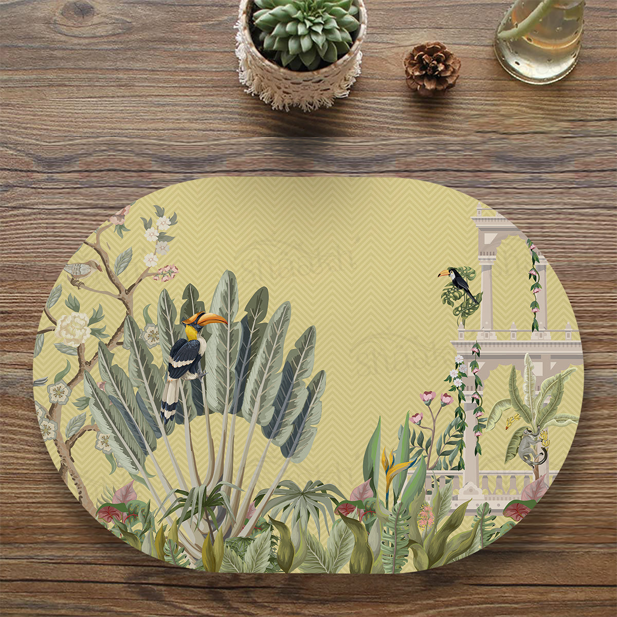 “Tropical Paradise” Tablemats | TM 074 (set of 2)