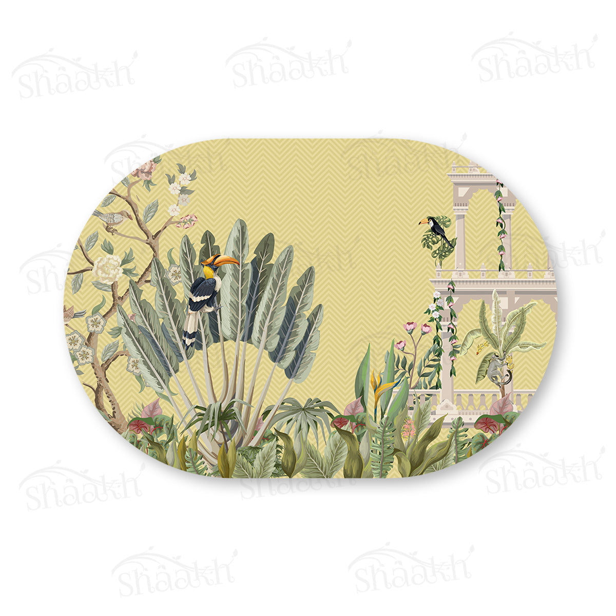 “Tropical Paradise” Tablemats | TM 074 (set of 2)