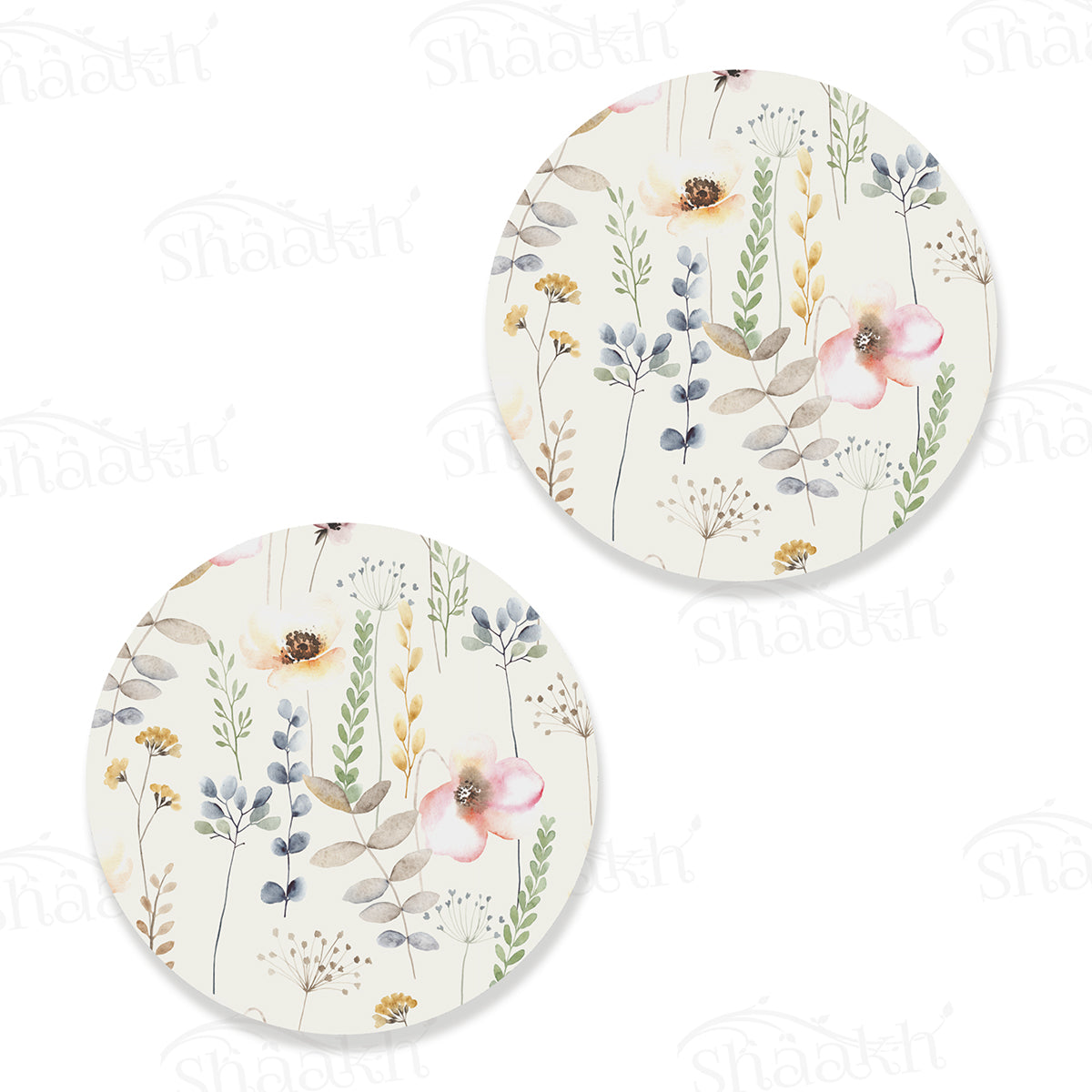 Vintage Flower Coasters | CT 1136