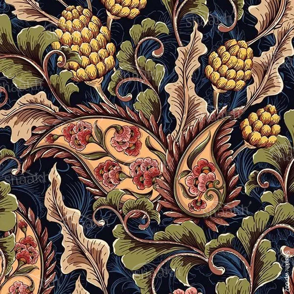 “The Glorious Paisley” wallpaper | WP 002