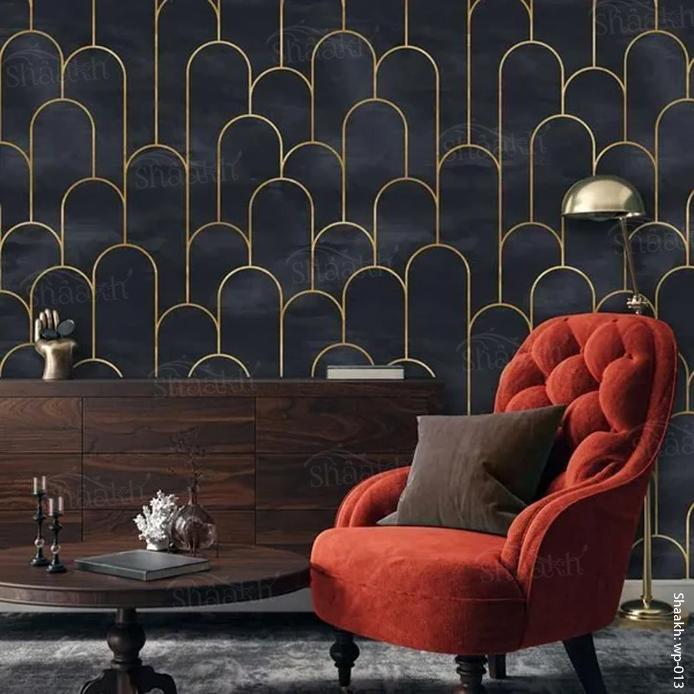 Art Deco pattern wallpaper | WP 013