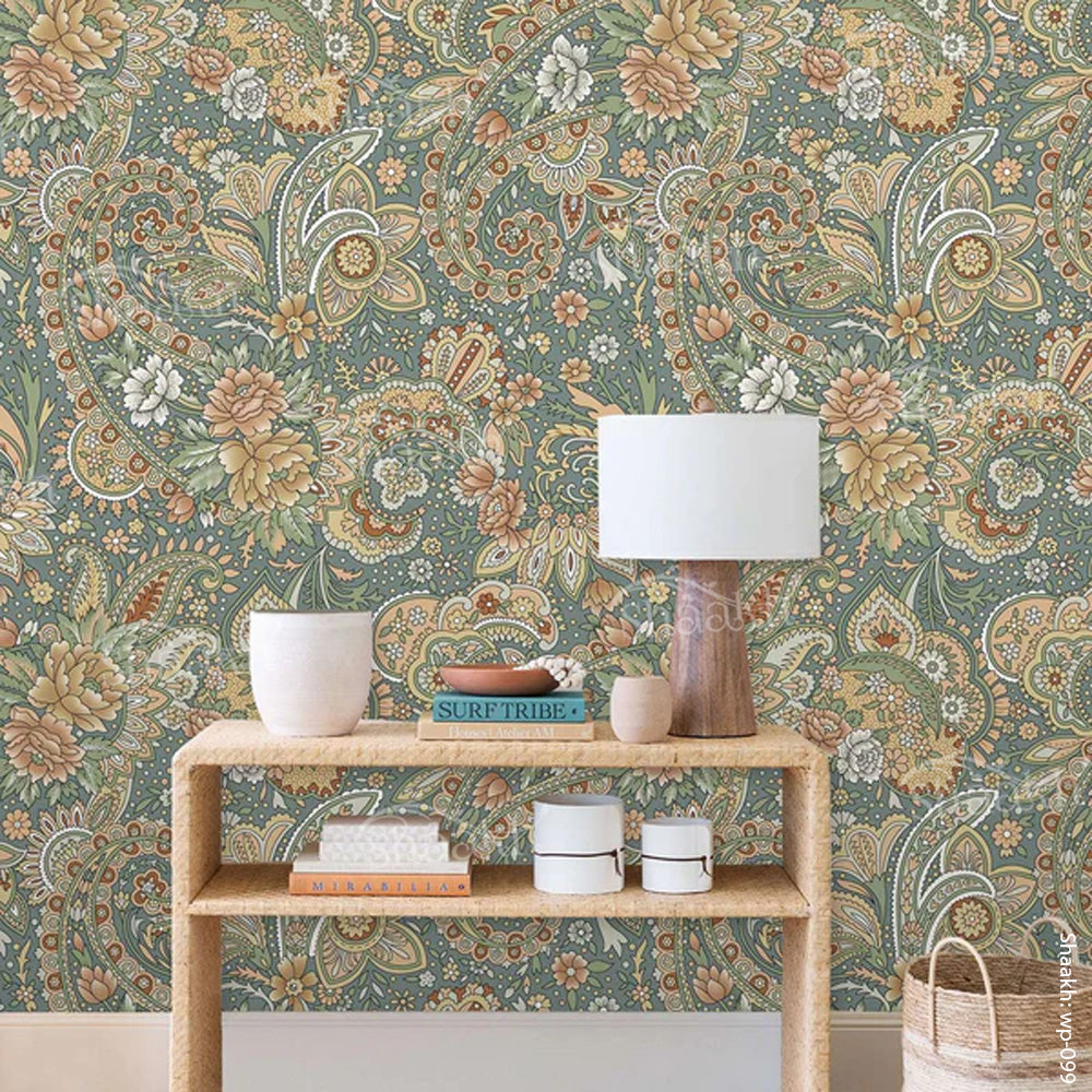 “Persian Paisley” Wallpaper | WP 099
