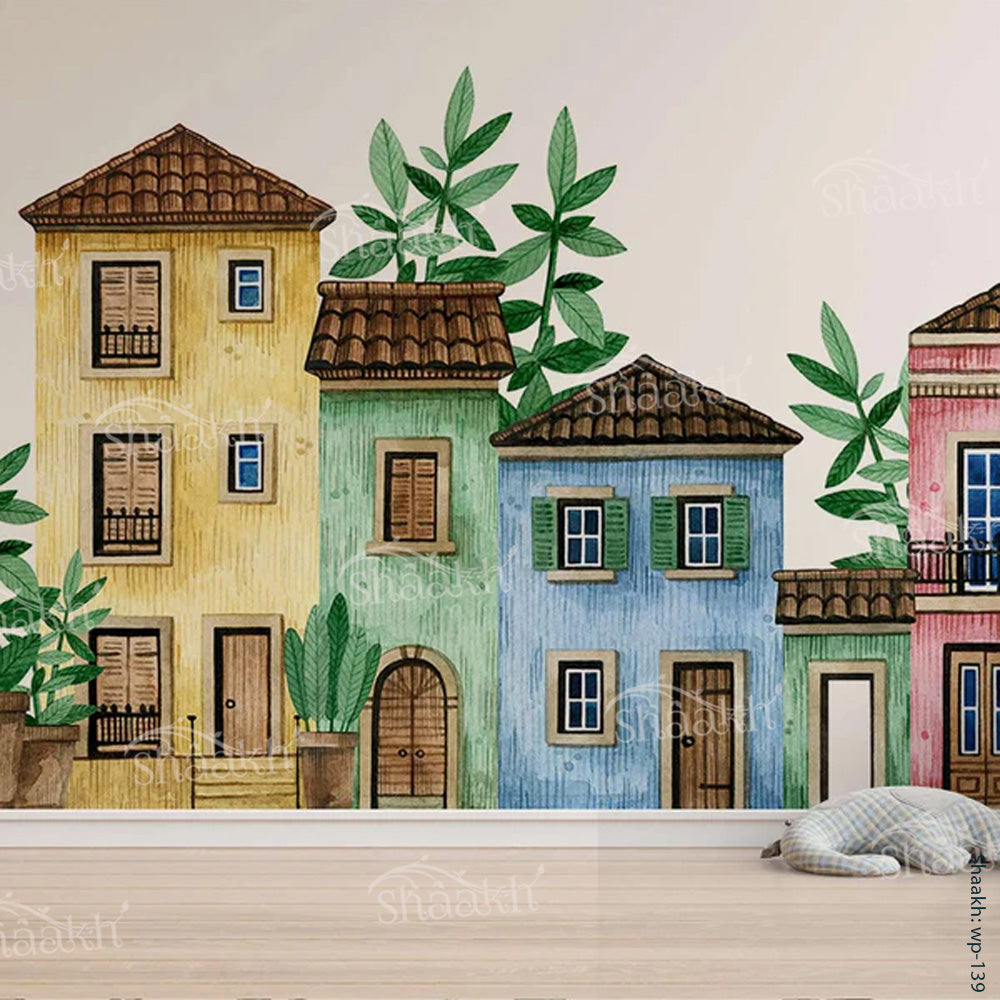 “Kid’s Play House” Wallpaper | WP 139
