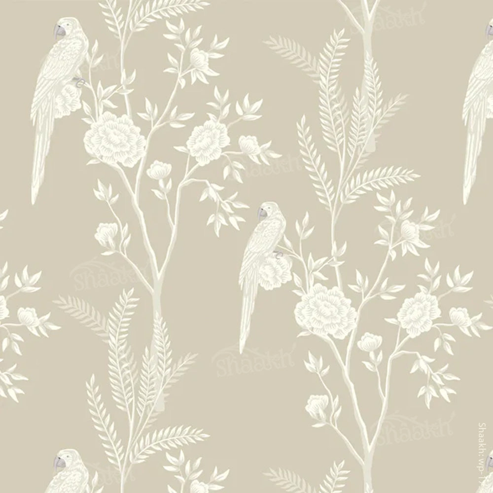 Birdsong (Monotone) Wallpaper | WP 175