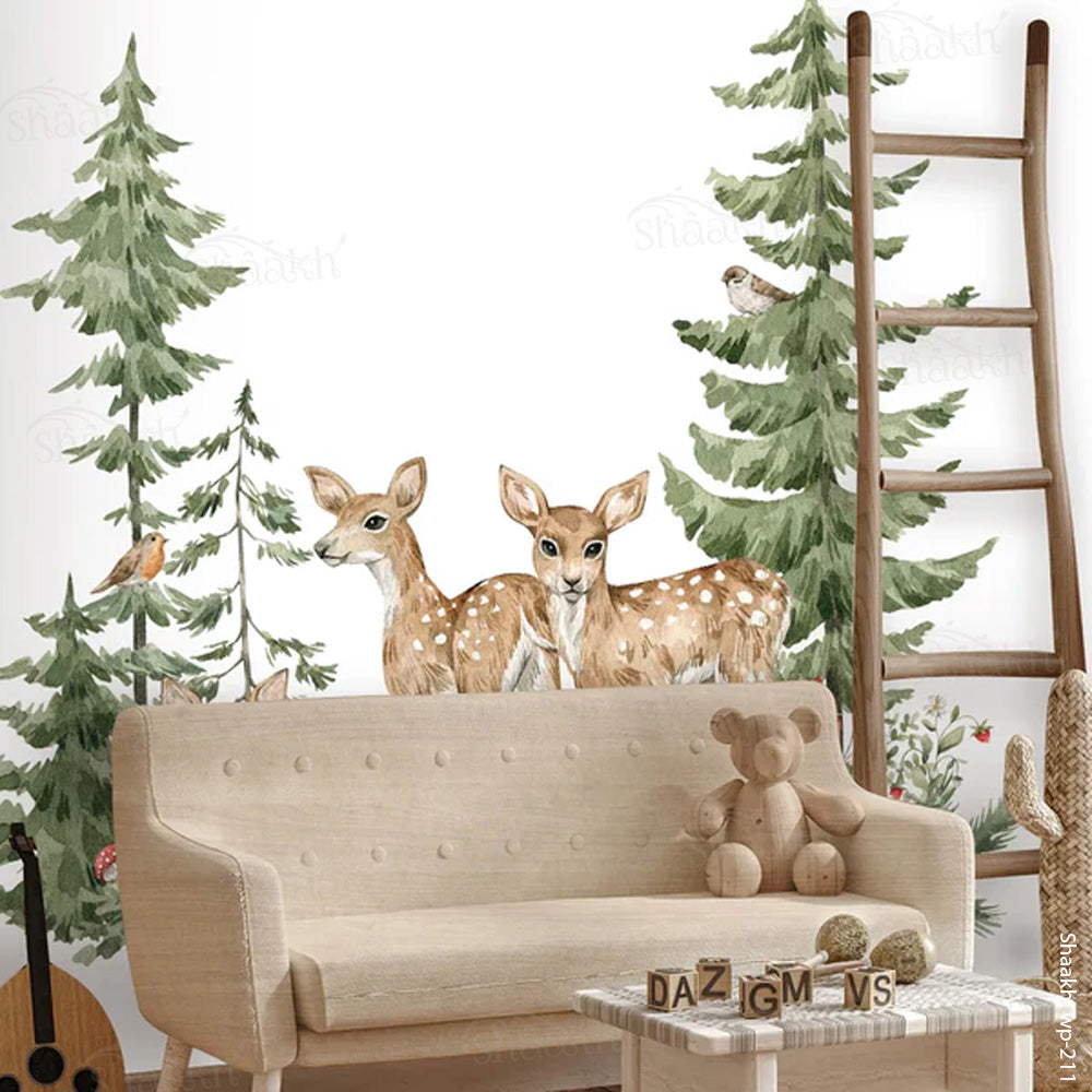 “Deer Family” Wallpaper | WP 211