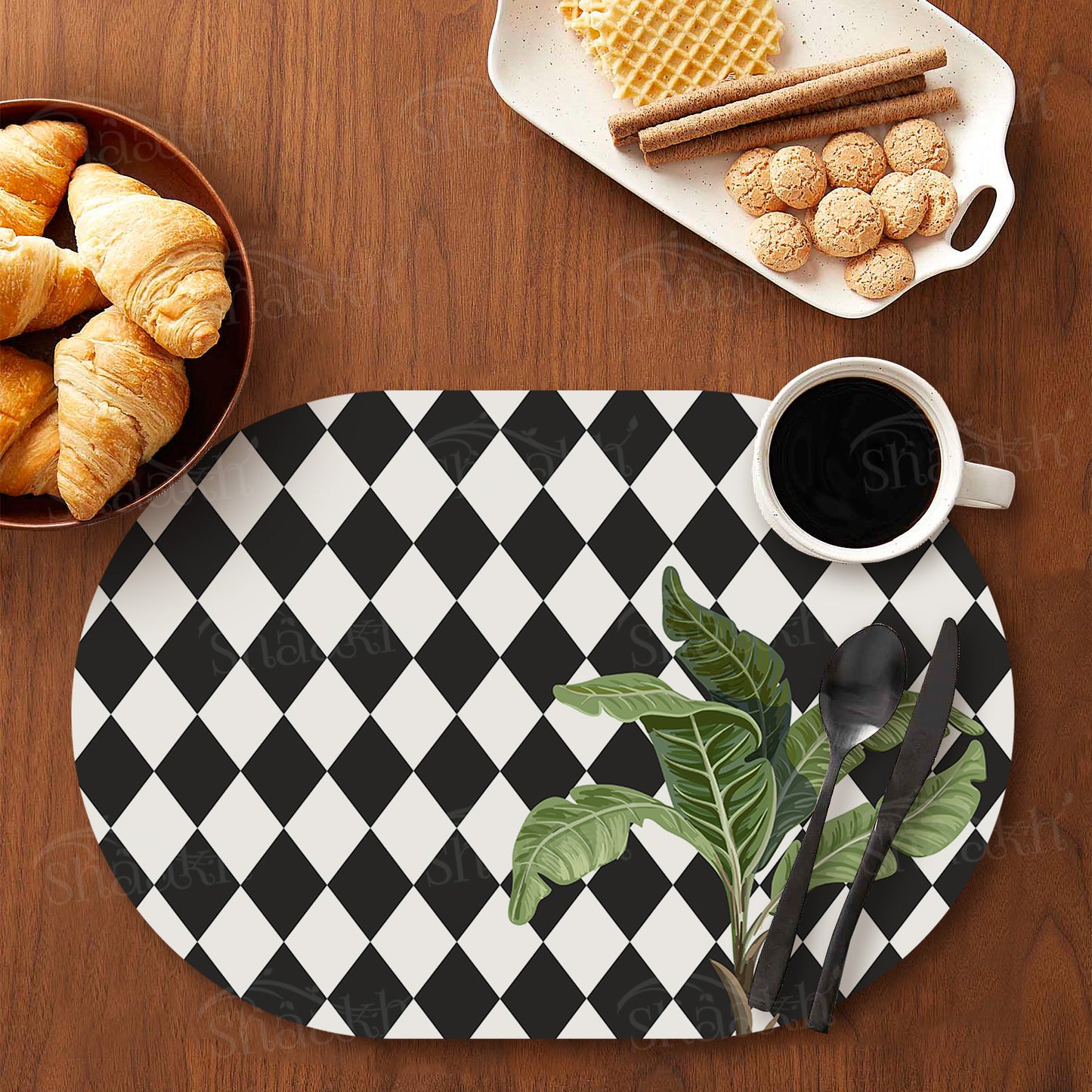 "Alone Palm" Tablemats | TM 109 (set of 2)