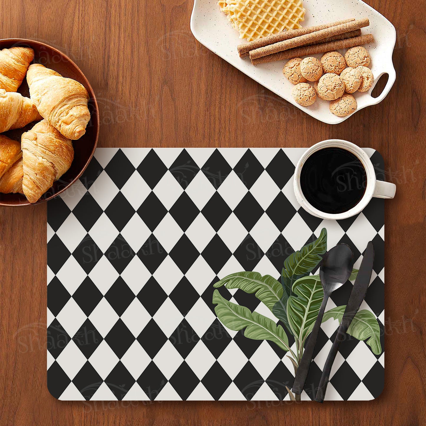 "Alone Palm" Tablemats | TM 109 (set of 2)