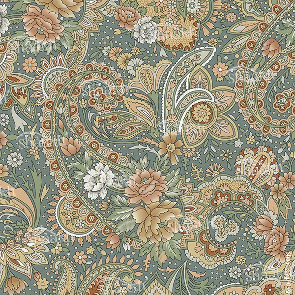“Persian Paisley” Wallpaper | WP 099