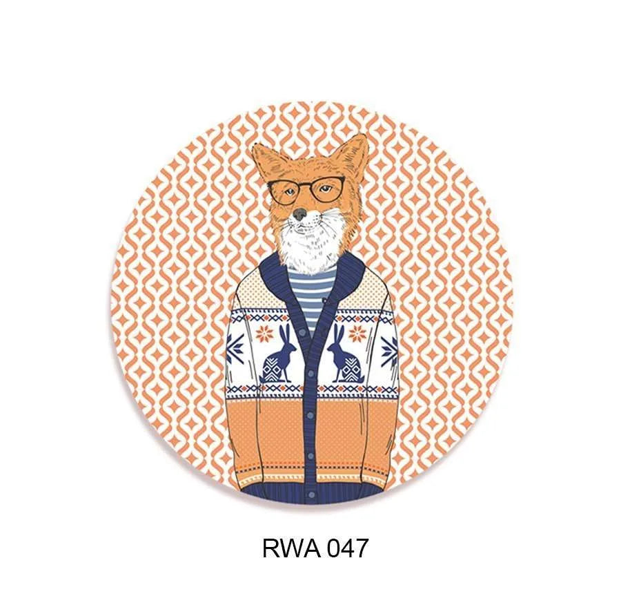 Hipster animal Wall Plates