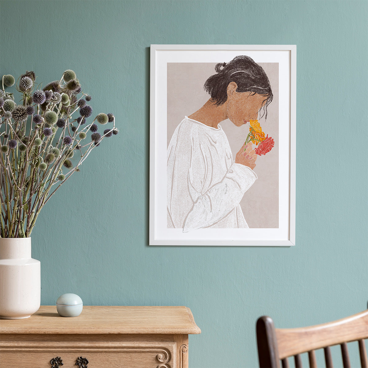 Floral Embrace Canvas | ART-110