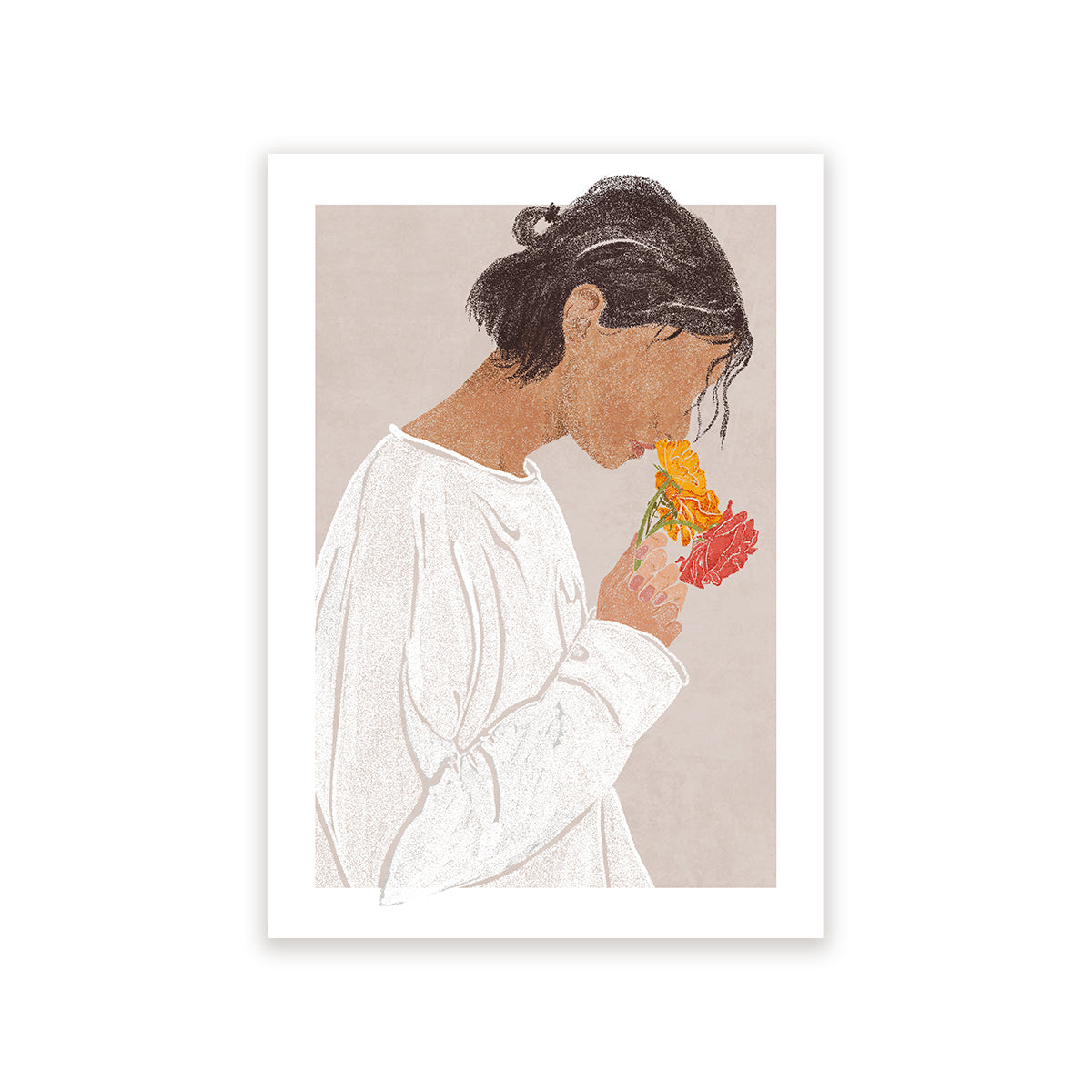 Floral Embrace Canvas | ART-110