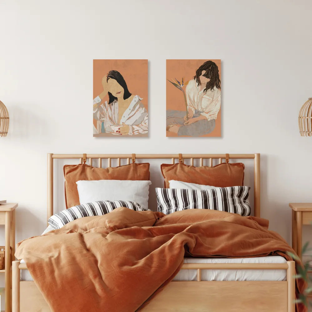 “Leisure Diaries” Canvas