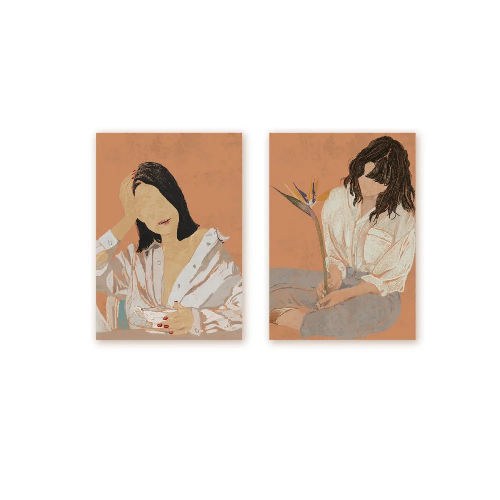 “Leisure Diaries” Canvas