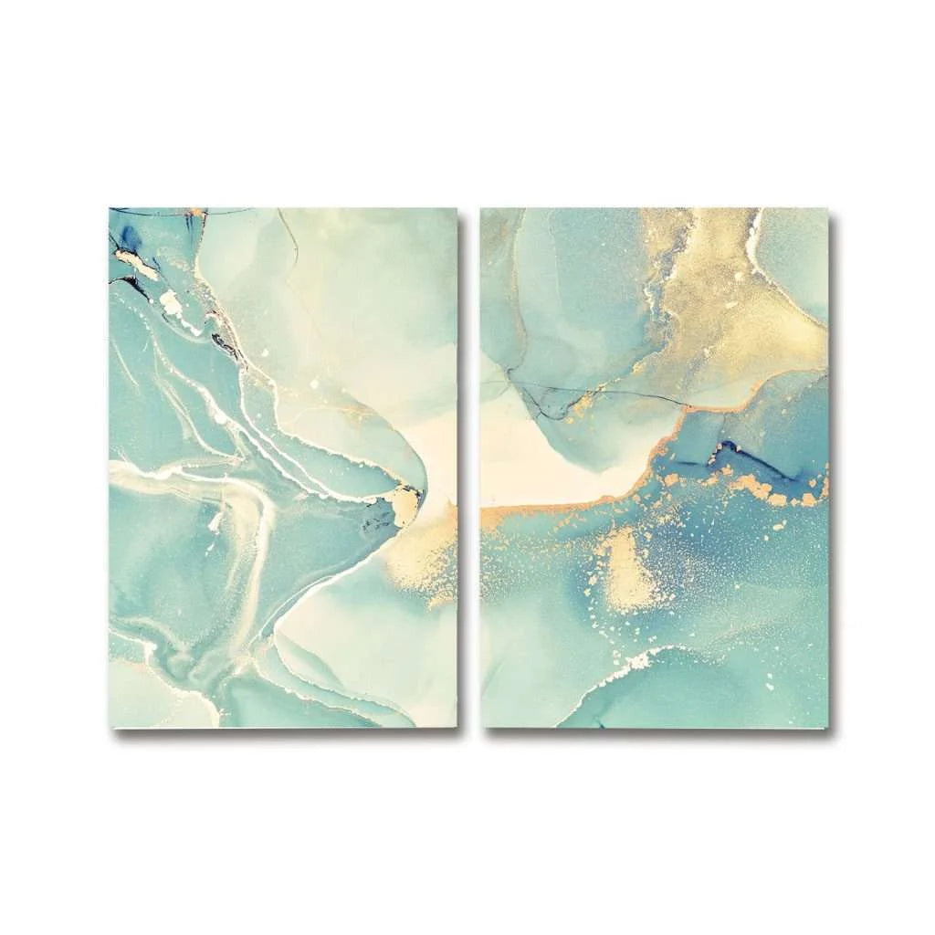 Aqua Inkscape, Alcohol Ink Art