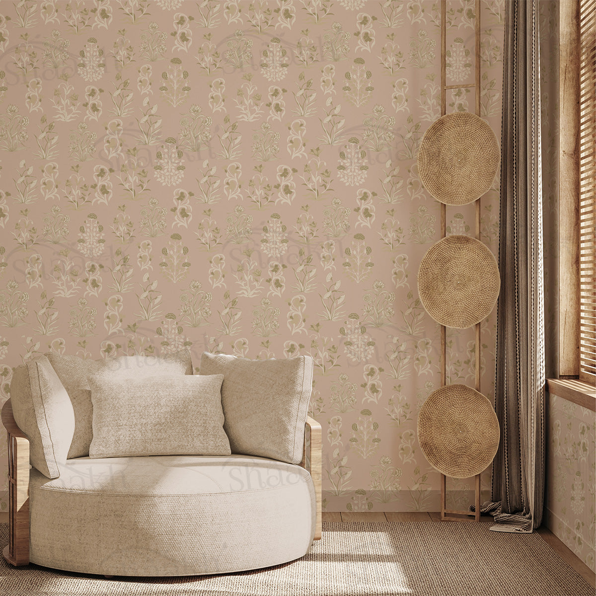 "Muted Blossoms" Wallpaper | WP 247