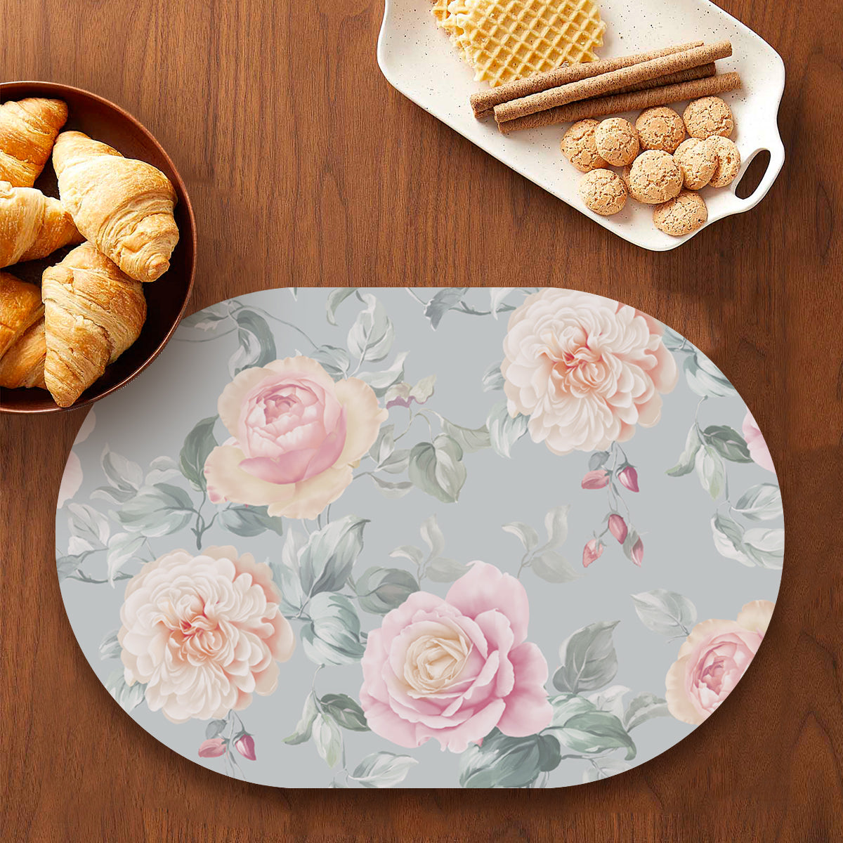 Blooming Roses (Soft Blue) | TM 102