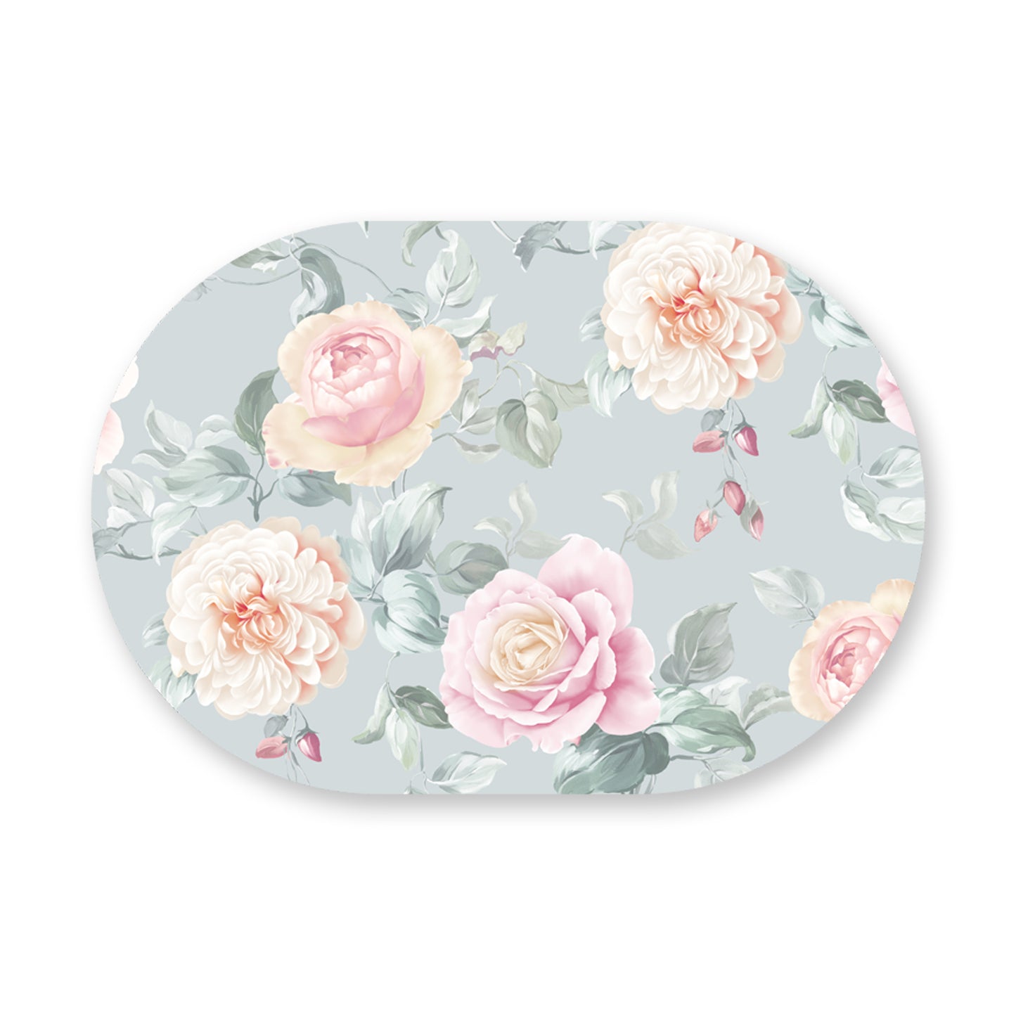 Blooming Roses (Soft Blue) | TM 102