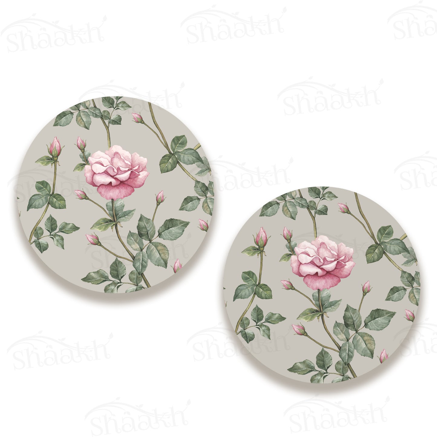 Pink Roses Coasters | CT 1113