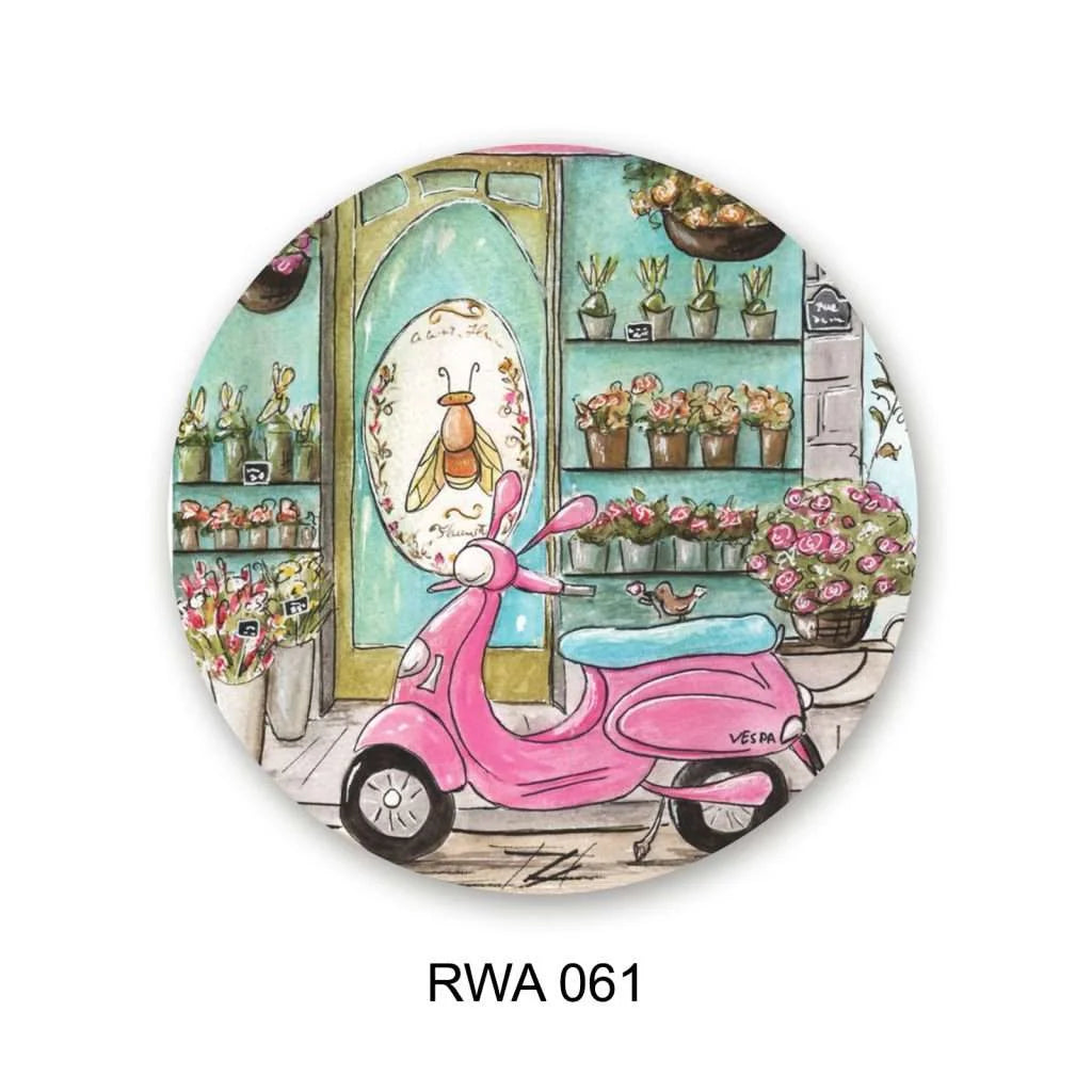 Cute Watercolor Nursery Print wall plates